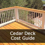 Cedar Deck Cost Guide