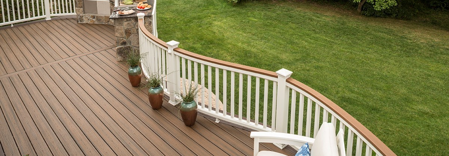 Deck Curved Railing Costs