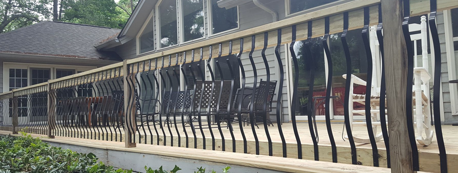 Deck Railing Baroque Balusters