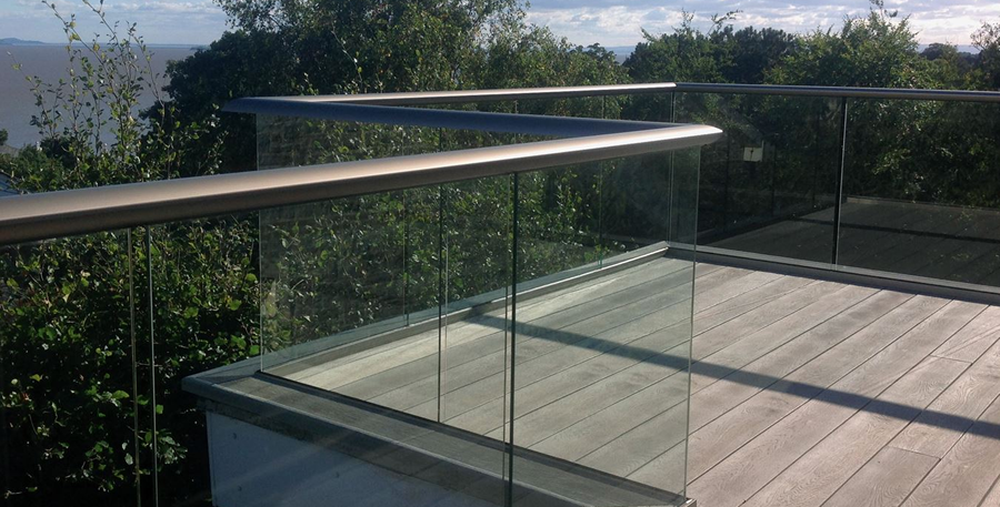 Deck Railing Glass Balustrade